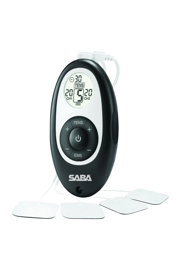 Saba Fdes108 Tens Ems Cihazı Eco Basic 2 Kanallı Tens Cihazı Stimülatör Hazır Programlı Ce Belgeli - 5