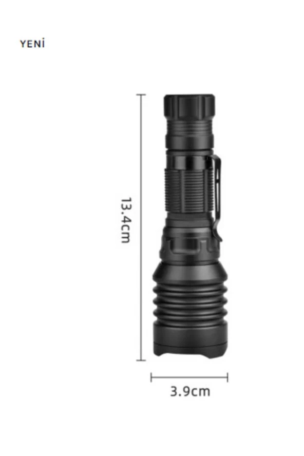 Watton Tg-10 Şarjlı Profesyonel Av Feneri Watton Wt-620 - 4