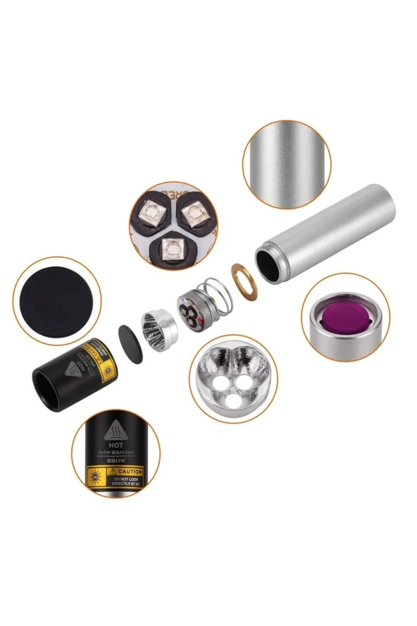 Watton 15 Watt 365nm Ultraviyole Para Işığı Wt-305 - 2