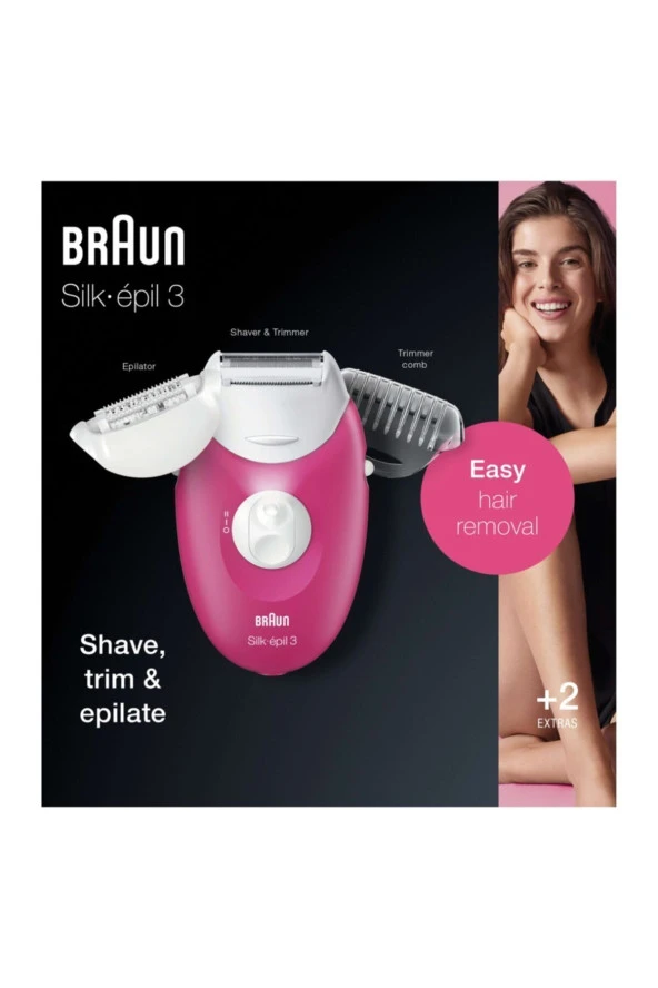 Braun Silk Epil 3 3410 Epilatör / Epilasyon - 8