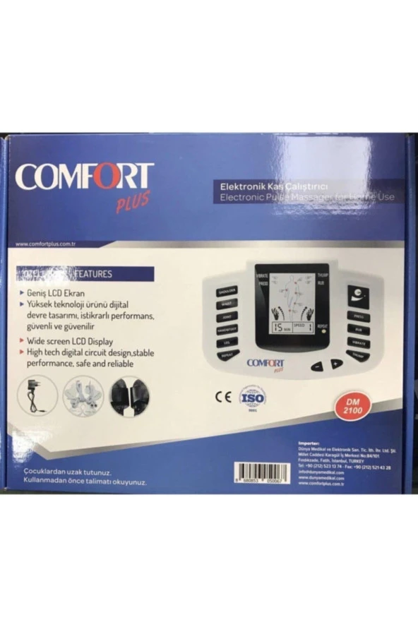 Comfort Plus Tens Cihazı Elektronik Kas Çalıştırıcı Dm2100 - 4