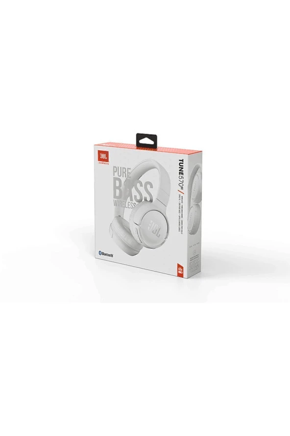 JBL Tune 570BT Bluetooth Kulak Üstü Kulaklık Beyaz - 3