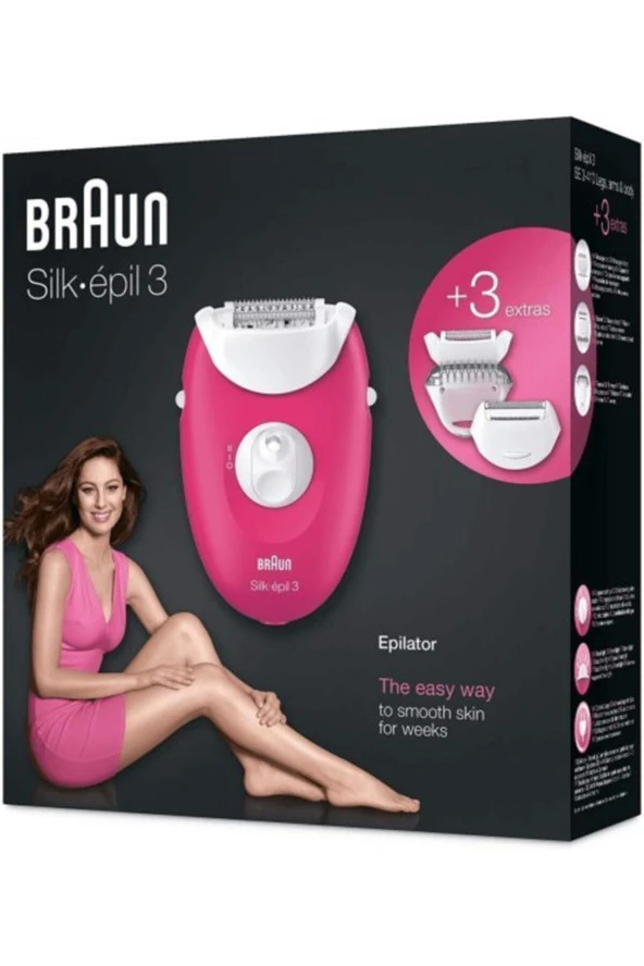 Braun 3410 Silk Epilatör - 2