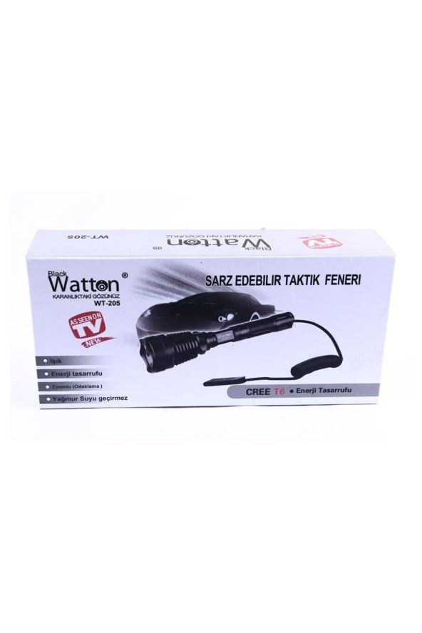 Watton Orjinal 800 Lümen T6 Özel Avcı Feneri Wt-205 - 4