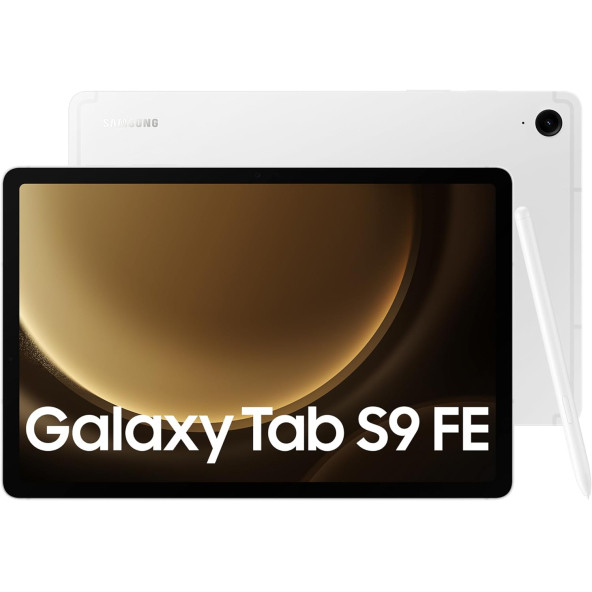 Samsung Galaxy Tab S9 FE Tablet Gümüş 6 GB RAM, 128 GB Depolama