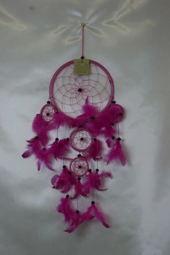 Dream Catcher Düş Kapanı Pembe 11 Cm ürün görseli