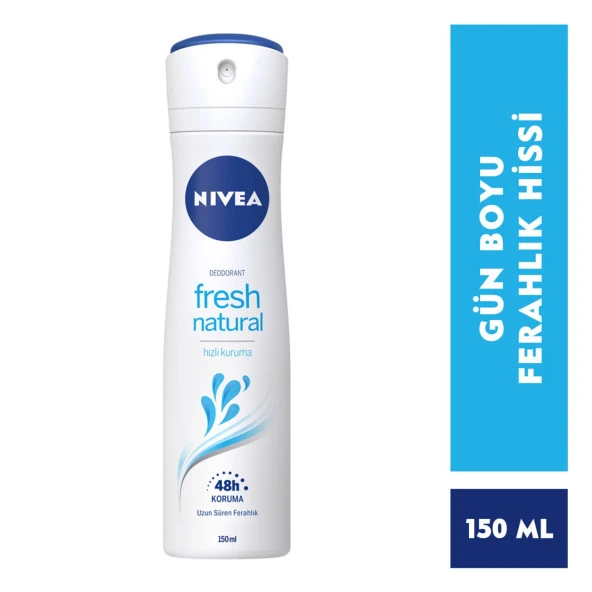 Nivea Fresh Natural Kadın Deodorant 150 Ml  81601
