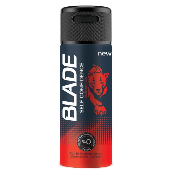 Blade Deodorant 150 Ml Self Condfidence