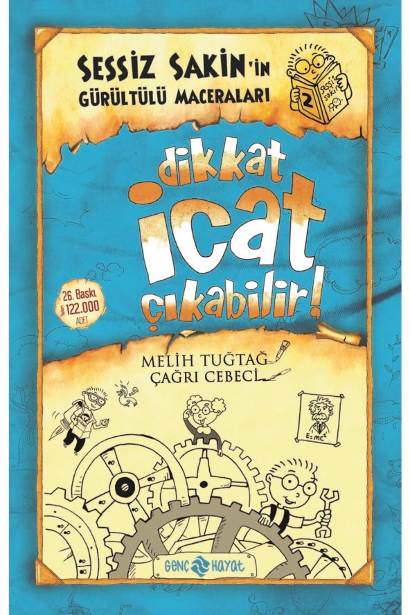 Sessiz Sakin’in Gürültülü Maceraları 2 Dikkat Icat Çıkabilir! (karton Kapak)