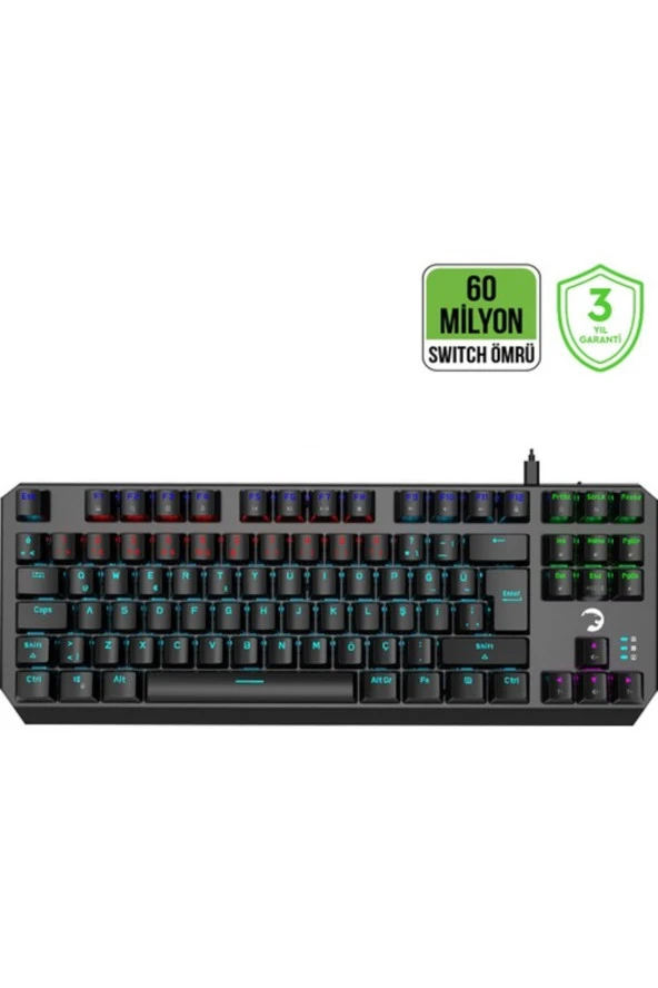 Gamepower Overlord Red Switch Kablolu Mekanik Oyuncu Klavyesi