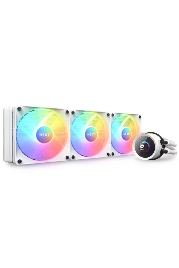 Kraken 360 Rgb Rl-kr360-w1 360mm Beyaz Işlemci Sıvı Soğutucu