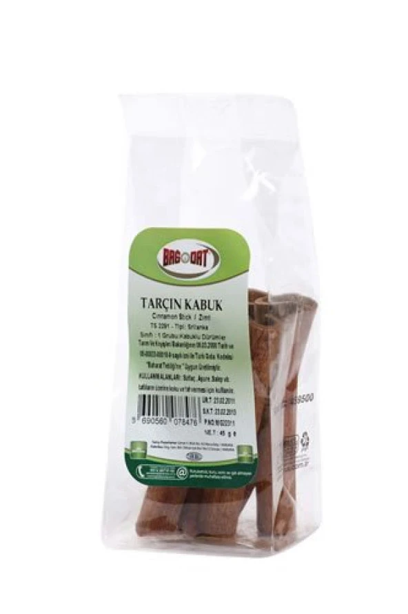 Bağdat Tarçın Kabuk 45 Gr 7847
