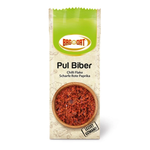 Bağdat Acı Pul Biber 80 Gr Quadro