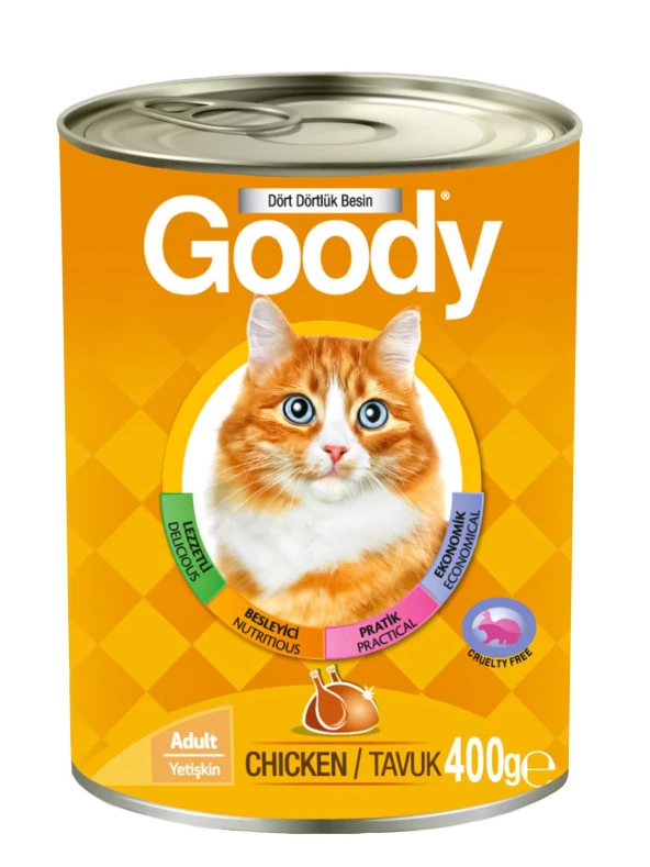 Goody Tavuklu Yetişkin Kedi Konservesi 400 Gr