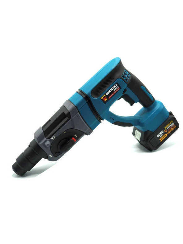 Germany Style GRM99890VFX 4'lü Set 2-26 Şarjlı Kırıcı -Şarjlı Taşlama-13mm Şarjlı Darbeli Matkap-Şa - 2