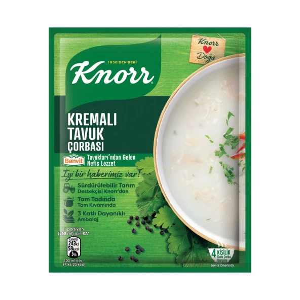 Knorr Kremalı Tavuk Çorbası 65 Gr 4809