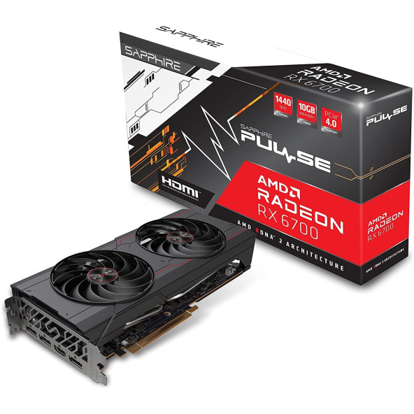 Sapphire RX 6700 Pulse 11321-02-20G 160 Bit GDDR6 10 GB Ekran Kartı