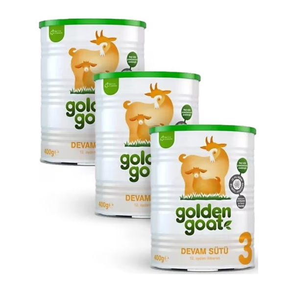 Golden Goat 3 Keçi Sütü 400 gr 3 Adet