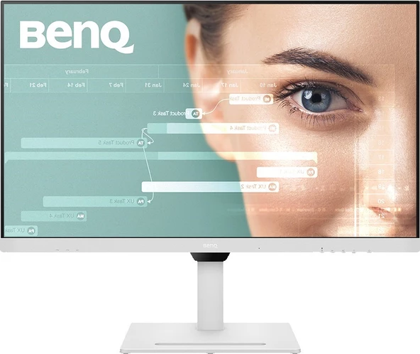 BenQ GW3290QT 32 IPS 2K QHD 75hz HDMI USB-C 3xUSB 3.2 2xDP Daisy Chain Pivot Eye Care Beyaz Monitö ürün görseli 1