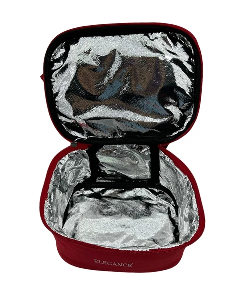 Elegance Termoslu Beslenme Çantası Kırmızı - 4