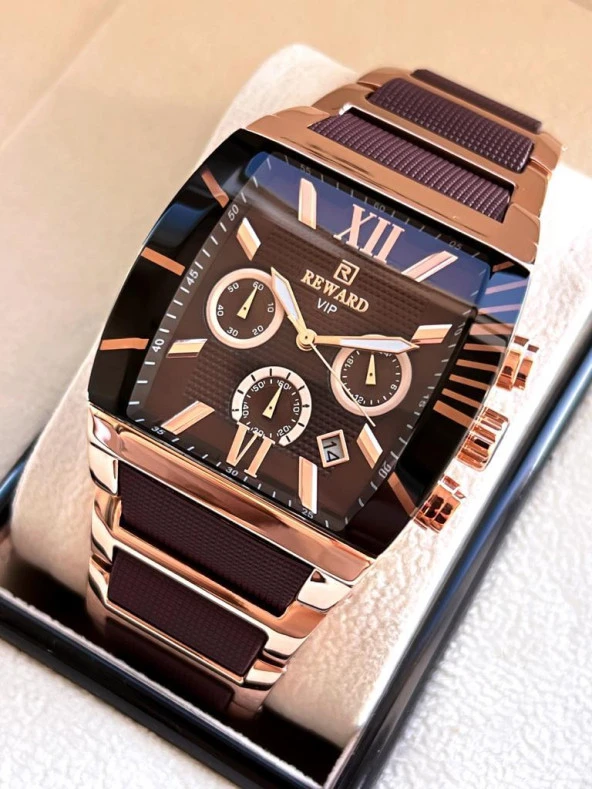 Rwd.40 Reward Çelik/Silikon Kordon İç Fonksiyonlar Aktif 3 Atm Suya Dayanıklı Erkek Kol Saat ürün görseli