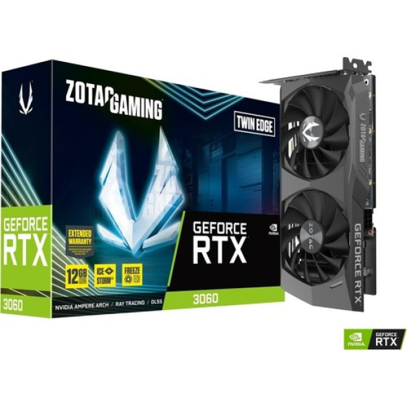 Zotac RTX 3060 Twin Edge ZT-A30600E-10M 192 Bit GDDR6 12 GB Ekran Kartı