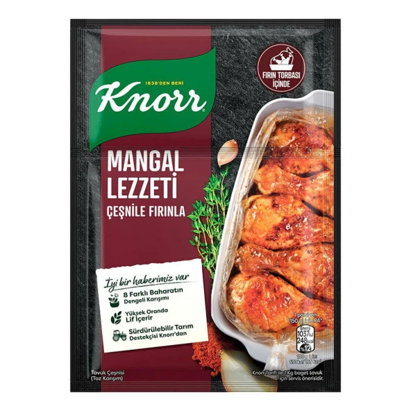 Knorr Tavuk Çeşni 29 Gr Mangal Lezzeti