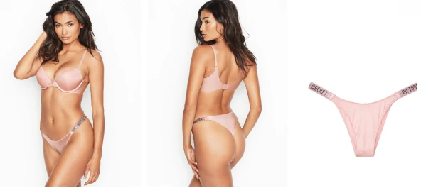 Victorias Secret Taşlı Brazilian (Brezilya)  Külot - 4