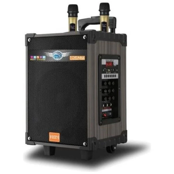 Torima LT-910 Kablosuz 2 Mikrofonlu Kablosuz Hoparlör - Resim 3