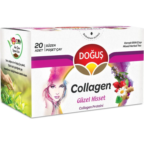 Doğuş 20Li Collagen Karışık Bitki Çayı 30 Gr