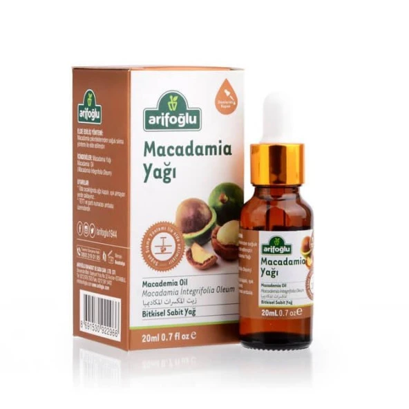 Arifoğlu Macadamia Yağı 20 ML - Resim 2