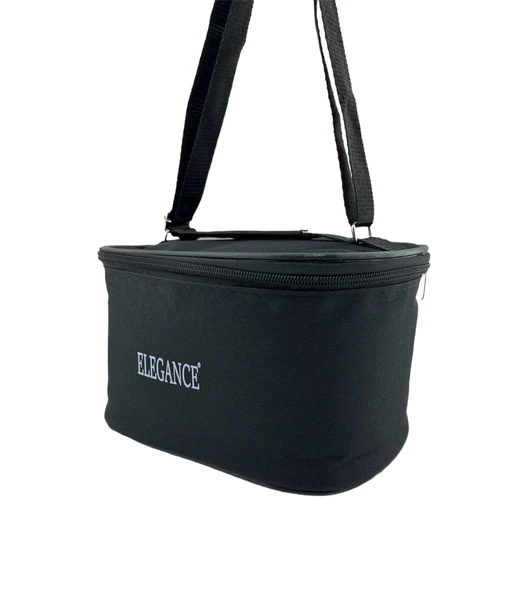 Elegance Termoslu Beslenme Çantası Siyah - 3