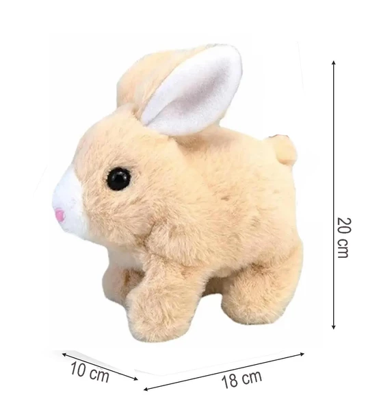 Yürüyen, Sesli Hareketli Sevimli Peluş Bunny Tavşan - Sweet Bunny - 3