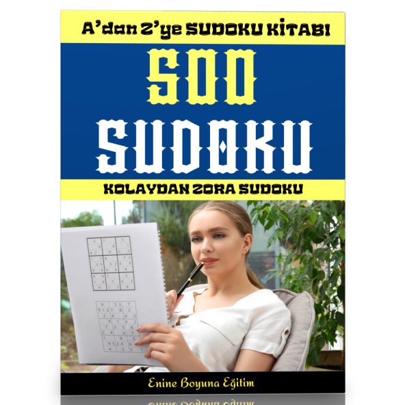 Adan Zye Sudoku Kitabı 500 Sudoku Cevaplarıyla