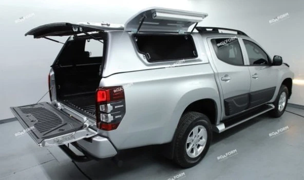 Mitsubishi L 200 için Panelvan Yan Camları Açılır Kabin