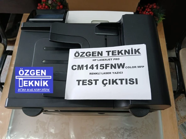 hp laserjet pro cm1415fnw yazıcı(İKİNCİ EL) - 4