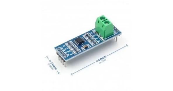 MAX485 TTL-RS485 Seri Haberleşme Dönüştürücü Modülü - 2