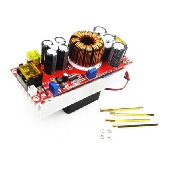 1800W 10-60V'dan 13-89V'a 20A Dc-Dc Gerilim Yükseltici Modül - 1