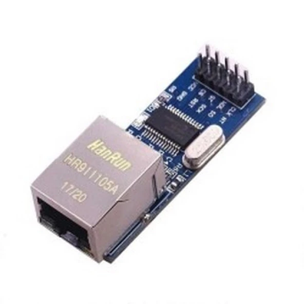 Mini ENC28J60 SPI Haberleşmeli Ethernet Modülü ürün görseli