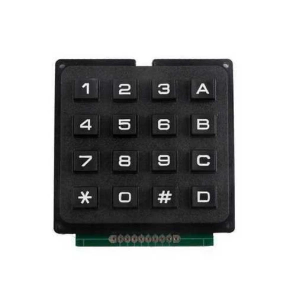 4x4 Siyah Tuş Takımı ürün görseli