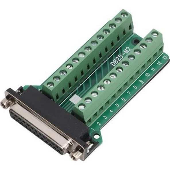 DB25'i Vidalı Konnektöre Dönüştürme Kartı ürün görseli