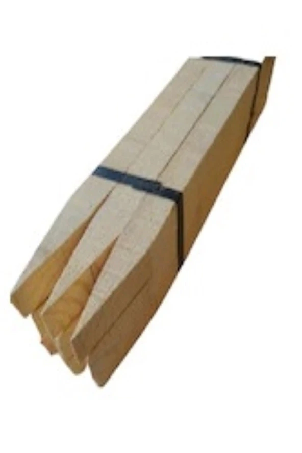 Ahşap Fidan Kazığı - Ahşap Fidan Kazığı Sivri Uçlu 60 Cm 10 Adet - 2