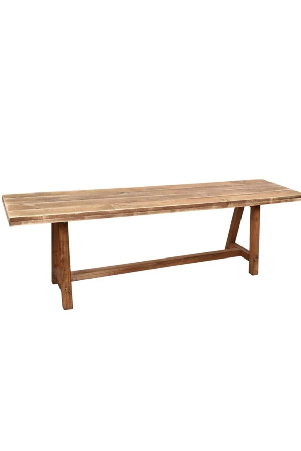 Ahşap Bank 150cm Bench Sandalye