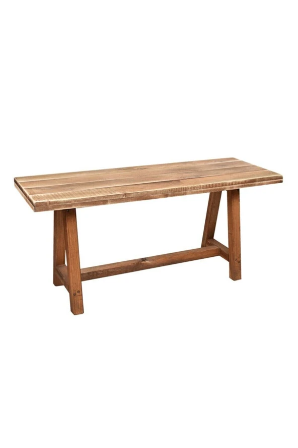 Ahşap Bank Bench 100 Cm Sandalye Mutfak Bank