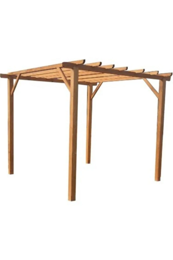 Pinoxi Ahşap Çardak Pergole 3mtx3mt