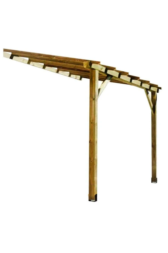 Pinoxi Ahşap Sundurma Çardak Gölgelik Bahçe Pergola Tente