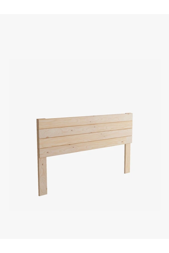 Ahşap Ayaklı Yatak Başlığı Naturel 170 cm