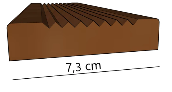 Ahşap Deck Kahverengi Zemin Döşeme 200 Cm 5 Adet - 2