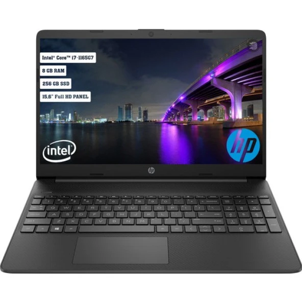 HP 15S-FQ2019NT Intel Core i7 1165G7 16GB 512GB SSD Freedos 15.6" FHD Taşınabilir Bilgisayar ilana bakınız