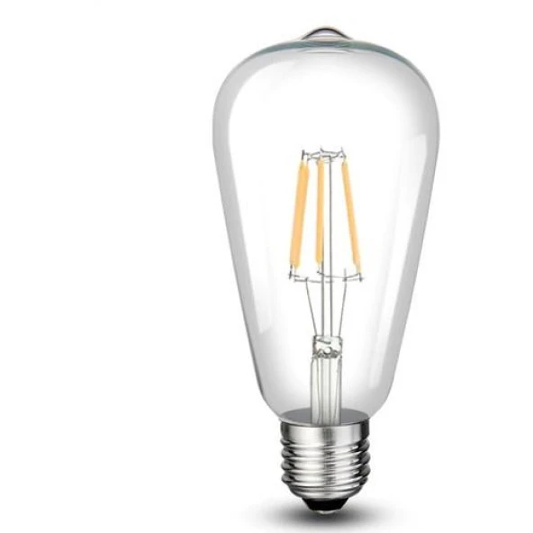 CT-4353 8W UZUN FILAMENT LED AMPUL (GÜNIŞIĞI-6ADET) CATA